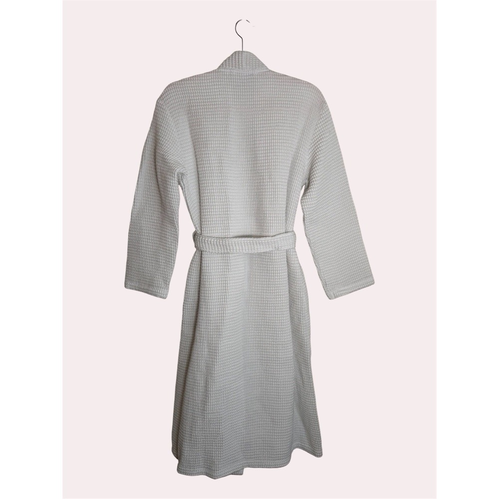 Quince Organic cotton Turkish Waffle Women's Bath Robe Size S - Picture 2 of 10